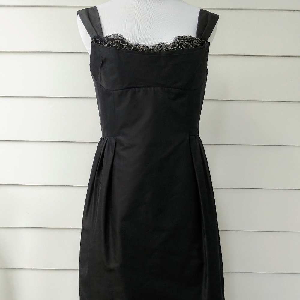 Lida Baday Silk Cocktail Dress